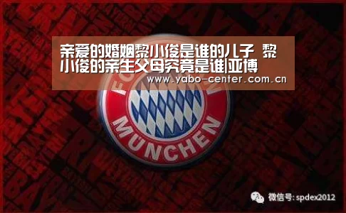 亲爱的婚姻黎小俊是谁的儿子 黎小俊的亲生父母究竟是谁|亚博(图1) 亚博官网